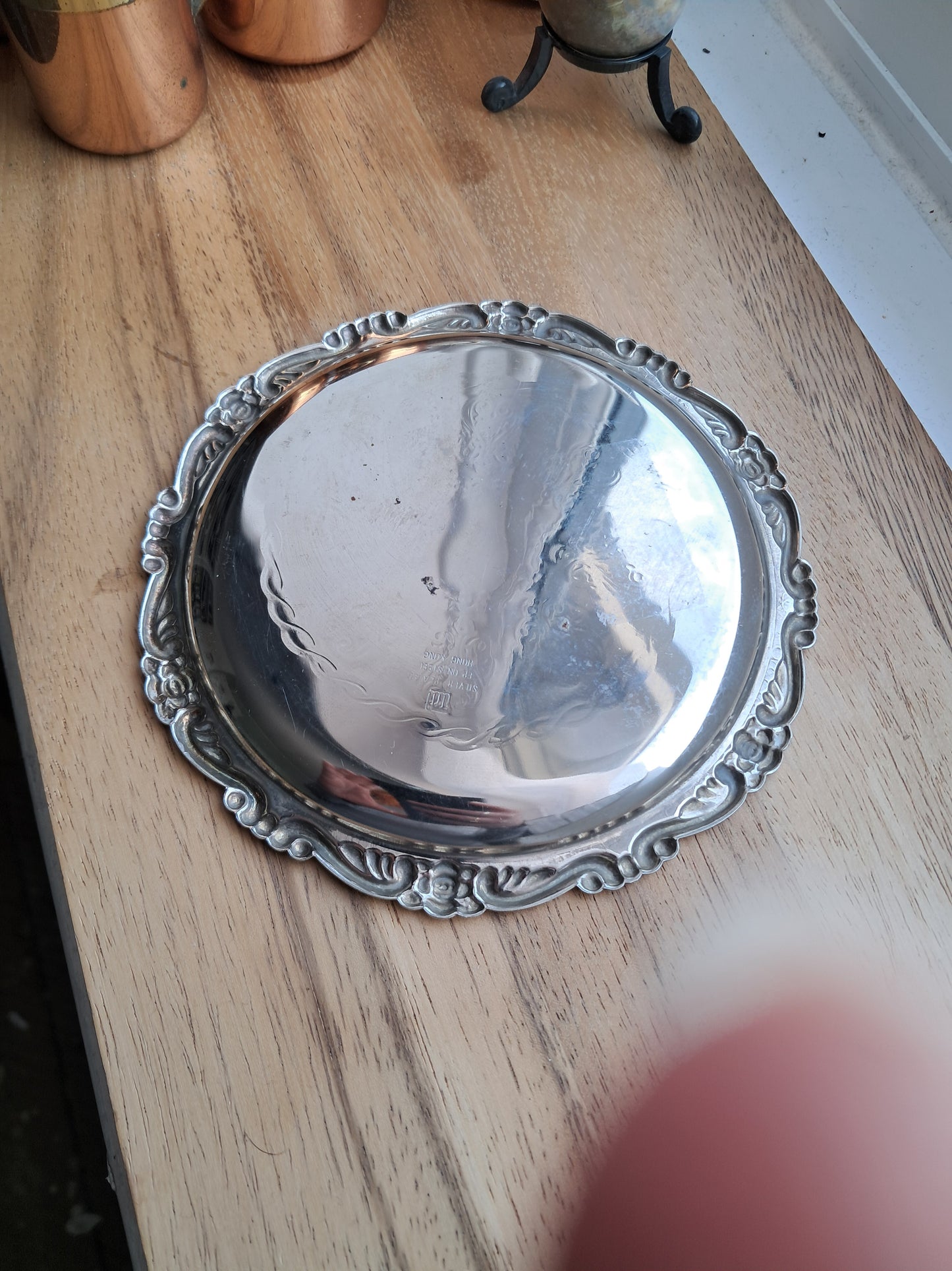 Vintage Silver Trinket Tray