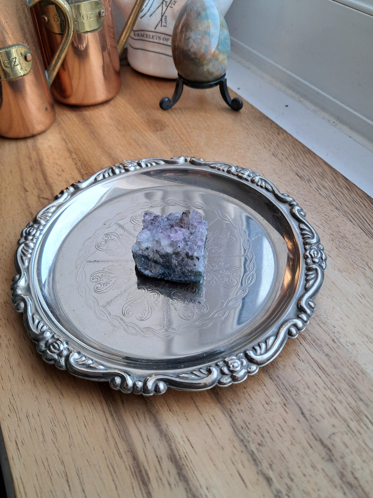 Vintage Silver Trinket Tray