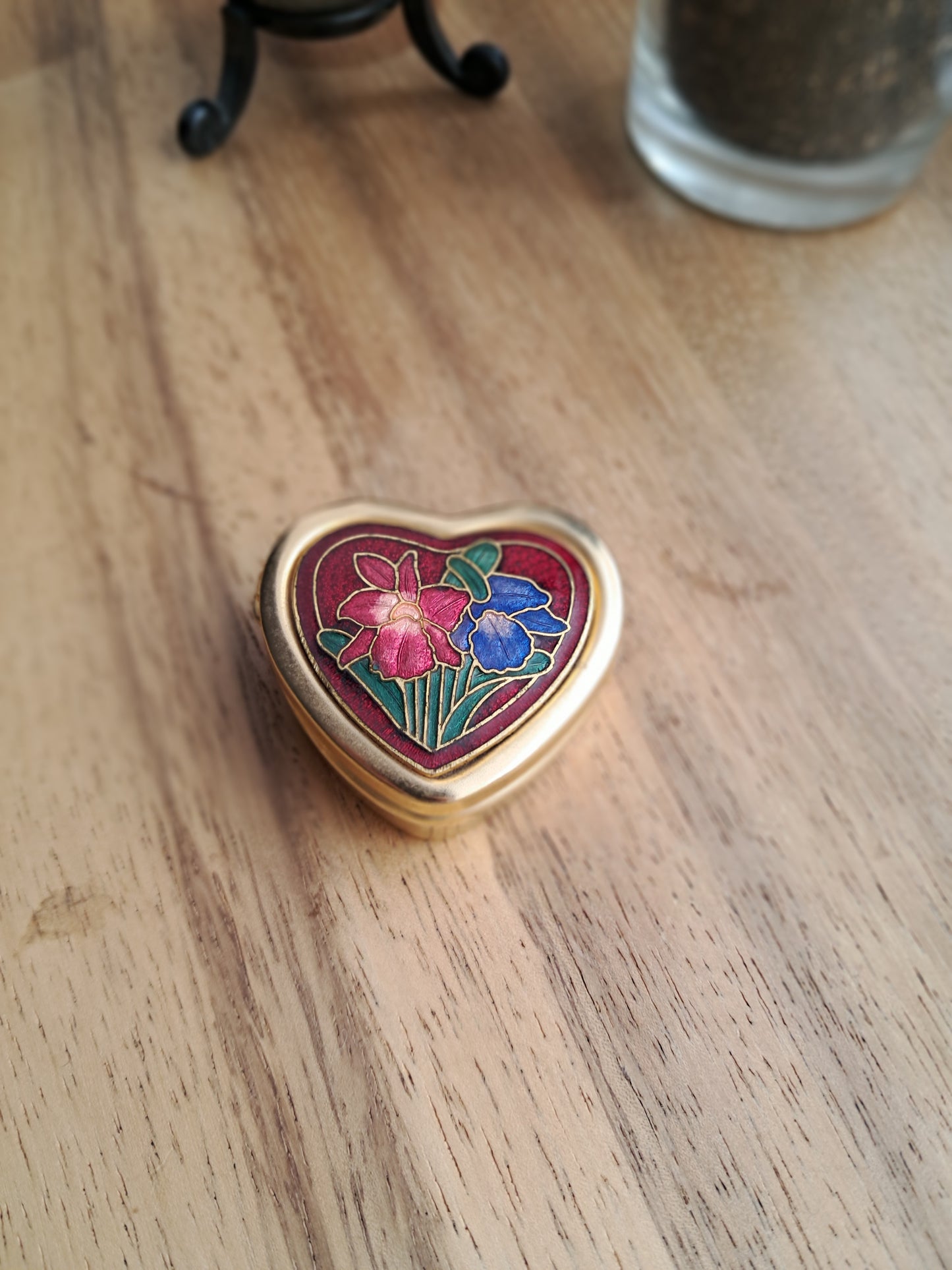 Heart Shape Trinket / pill box