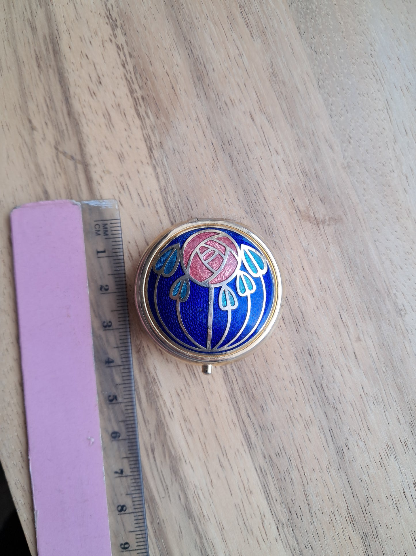 Vintage Art Deco Pill/Trinket box