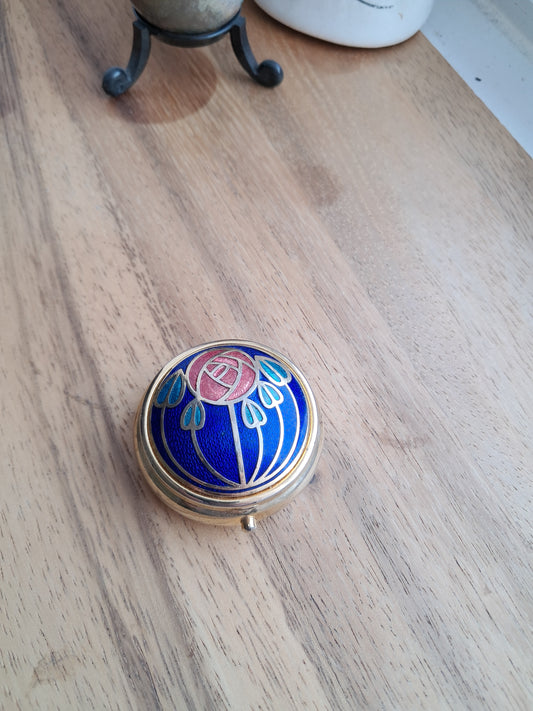 Vintage Art Deco Pill/Trinket box