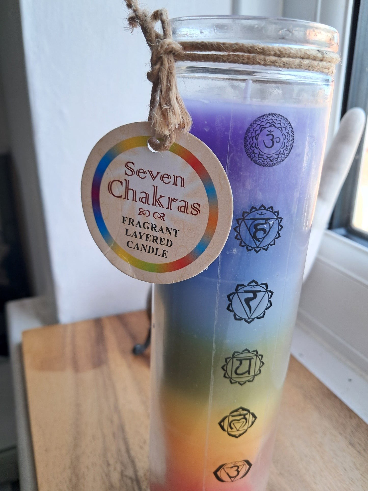 Seven Chakra Candle